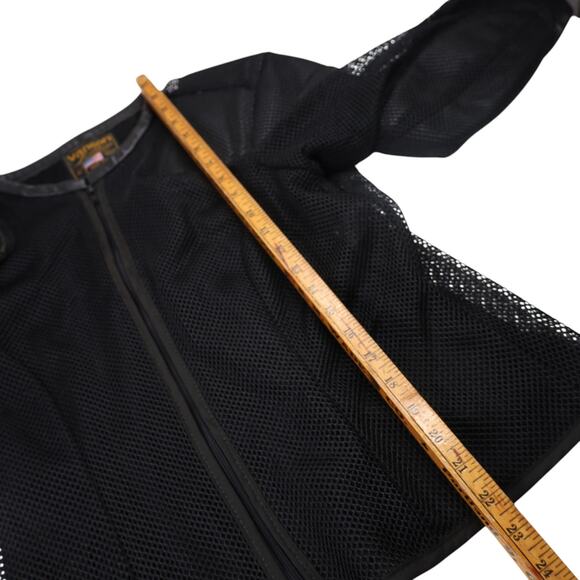 Vintage Vanson Leathers Mesh Armor Padded Riding Jacket - Picture 8 of 9